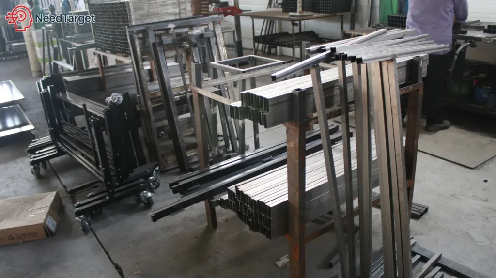 فضای داخلی کارخانه و تجهیزات صنعتی ثبتشده در نیدتارگت